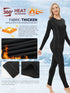 Thermounterwäsche-Set Damen | Fleece-gefütterter Turtleneck und Hose