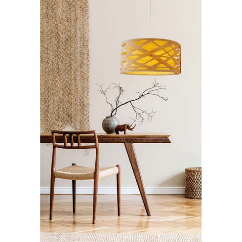 Solvi Hängelampe aus Kunststoff | Moderne Pendelleuchte