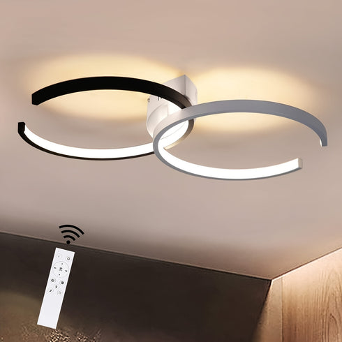 LED Deckenleuchte 54 cm Kinderzimmer & Wohnraum | 24 W / 37 W dimmbar & warmweiß
