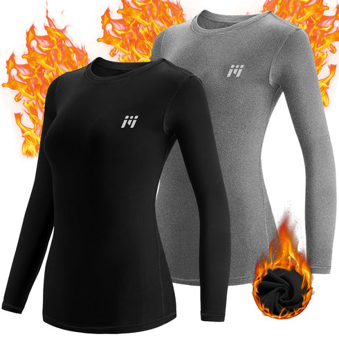 2er-Pack Thermounterwäsche Damen Stretch & Wärme