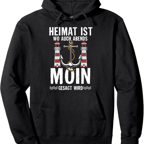 Nordwind Herren Hoodie Slogan Pullover Hoodie