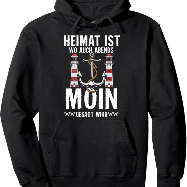 Nordwind Herren Hoodie Slogan Pullover Hoodie
