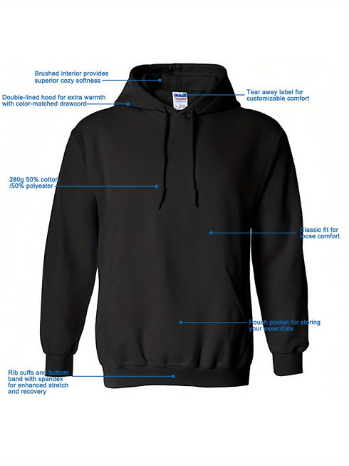 Ferdan Unisex Hoodie Pferdegrafik – Sportreiter Pullover Hoodie