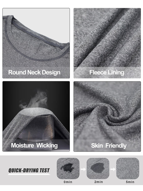 2er-Pack Thermounterwäsche Damen Stretch & Wärme