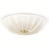 Halbeinbau-Deckenlampe Ø 50 cm – Stoffschirm E27