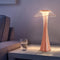LED Tischlampe Touch dimmbar rauchgrau – USB Akku Nachttischlampe
