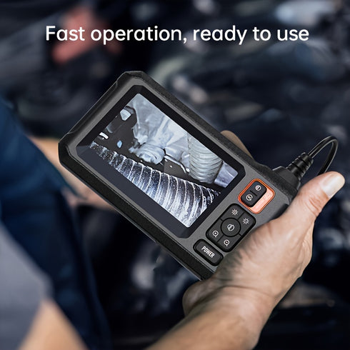 Endoskop Kamera 4.3″ mit Display, 8 mm Sonde, IP67 wasserdicht, USB & Akku – Sokuri