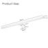 Elena LED Spiegelleuchte Badlampe 60 cm IP44 | Shiraki
