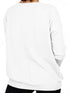 DAMEN PULLOVER MIT U-AUSSCHNITT – WEICHER BEQUEMER PULLOVER