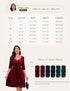 Yumi 1950er Vintage Retro Cocktailkleid Rockabilly V-Ausschnitt Faltenrock Abendkleid Partykleid