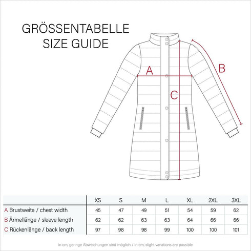 Annalise Damen Winter Trenchcoat mit Kunstfell-Kapuze