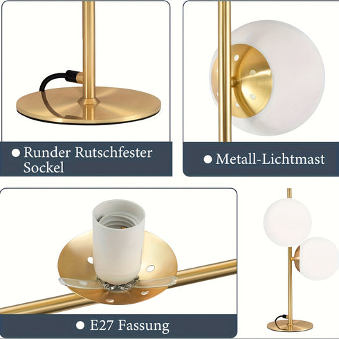 Moderne Tischlampe mit Schalter – Schlafzimmer-Leuchte