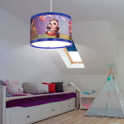 Dimmable LED Kinderzimmer Hängeleuchte | RGB und Warmweiß mit Fernbedienung