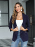 Ärmelloser Blazer für Damen mit Rückenausschnitt | Kragenlos & Schick