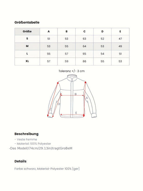 Elegante Damen Kurzjacke mit Baseballkragen | Stilvoll, Bequem