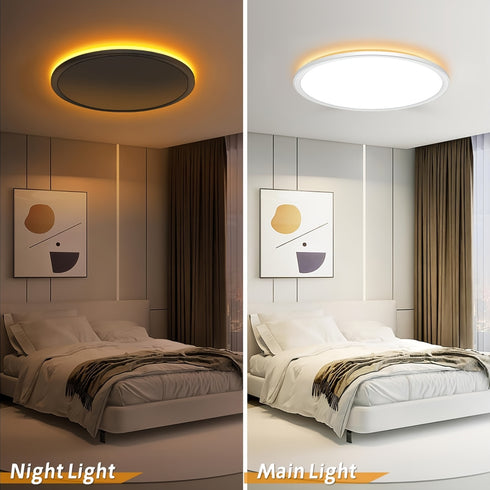 Deckenleuchte LED 39cm dimmbar mit Fernbedienung
