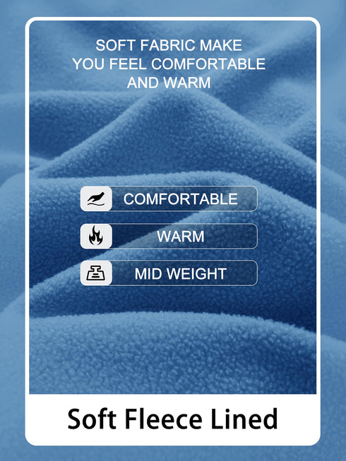 Valdron Herren Rundhals Sweatshirt Fleece Basic