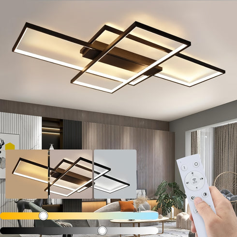 LumiFlex LED-Deckenleuchte - Dimmbar, Farbwechsel, Fernbedienung