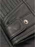 Helgarnox Herren Lederjacke mit Kapuze – echtes Lammleder