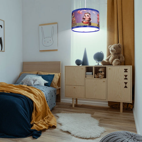 Dimmable LED Kinderzimmer Hängeleuchte | RGB und Warmweiß mit Fernbedienung