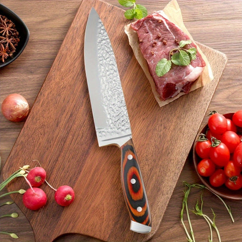 Hibana 15-teiliges Küchenmesser-Set mit Messerblock & Wetzstahl | Shiraki