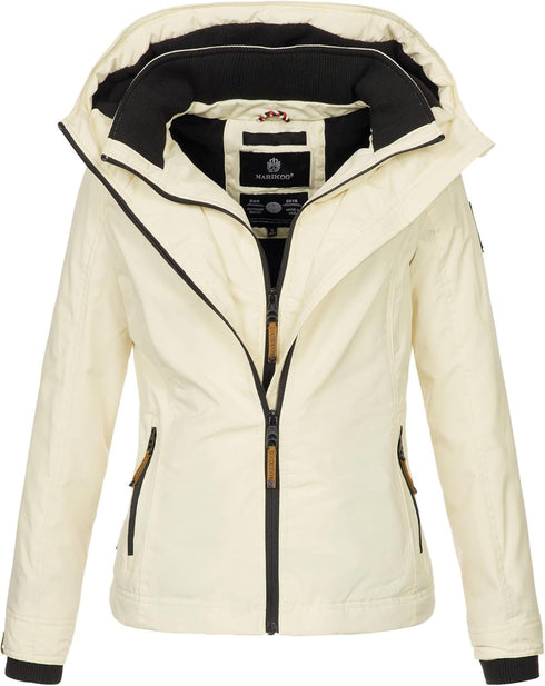 Seren Damen Winter leicht Übergangsjacke mit Kapuze