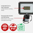 Marina LED Außenstrahler 20W IP65 Sensor | Shiraki