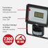 Marina LED Außenstrahler 20W IP65 Sensor | Shiraki