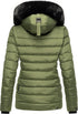 Lorelei Damen Winter Steppjacke mit abnehmbarer Kapuze