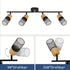 Valkyrie 4 Flammen Deckenlampe - Vintage Modern Schlafzimmer Kronleuchter