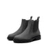 DAMEN SCHLUPFSTIEFEL MIT RUNDER SPITZE UND NIEDRIGEM ABSATZ – BEQUEME STIEFELETTEN