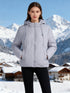 Winter Woman Jacket Daunenjacke mit Kapuze – Leicht & Warm