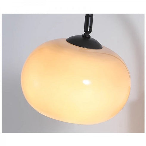 Drehbare Khaki-Glas-Wandleuchte