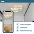 LumaGlow LED-Deckenleuchte - 19W, Warmweiß 3000K, Modernes Design für Küche, Schlafzimmer, Wohnzimmer - Einfache Montage, Energieeffizient