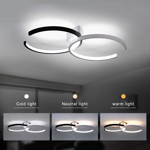 LED Deckenleuchte 54 cm Kinderzimmer & Wohnraum | 24 W / 37 W dimmbar & warmweiß
