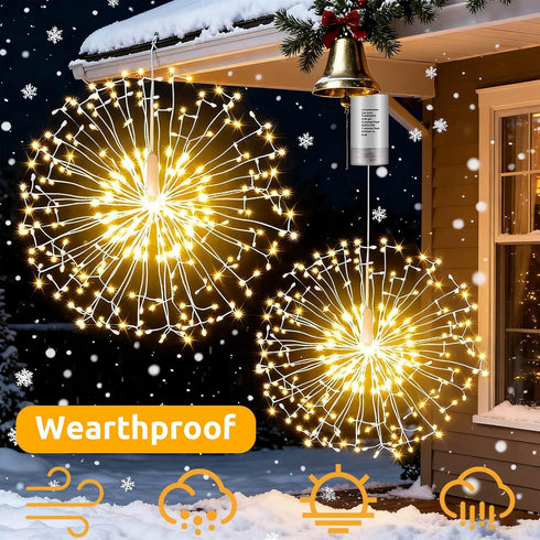 Luciana LED Weihnachts-Lichtball 198 LEDs außen | Shiraki