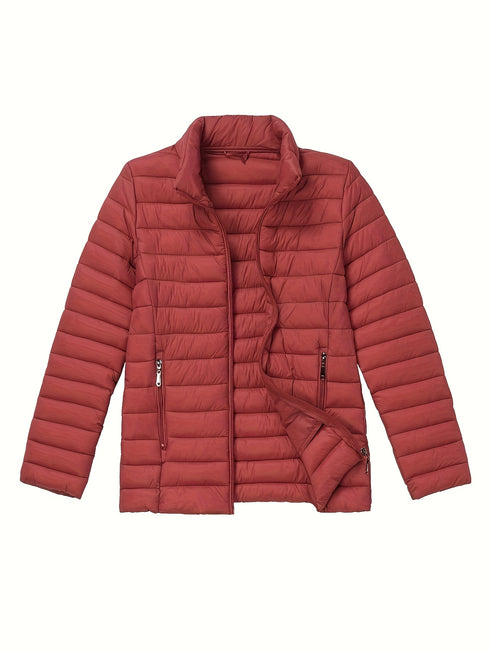 Leichte Daunenjacke Damen | Flaches Volumen Warm