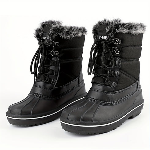 DAMEN WINTER SCHNEESTIEFEL – OUTDOOR WANDERSCHUHE, LEICHTE UND RUTSCHFESTE STIEFEL