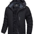 Waldwächter Herren Softshell Winterjacke mit Kapuze