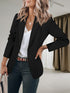 Business-Blazer für Damen | Taillierter Einzelknopf maschinenwaschbar