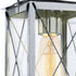 Ingrid Pendelleuchte Retro Laterne Glas & Chrom | Shiraki