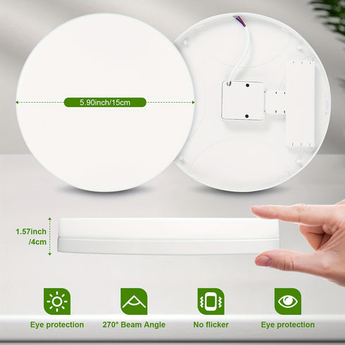 LED Deckenleuchte Rund 18W Badezimmerdecke