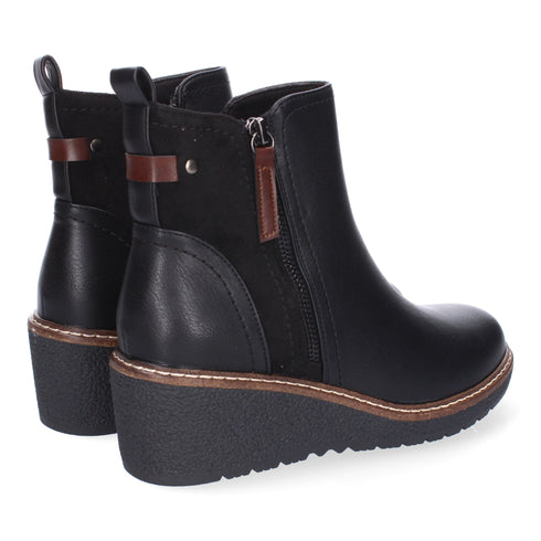 BEQUEME WEDGE-BOOTIES FÜR DAMEN I PERFEKT FÜR DEN ALLTAG