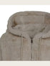 Plush Fleece Jacke Damen mit Kapuze | Gemütlich & Stylisch