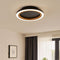 Linnea Moderne LED Deckenleuchte Holz-Optik