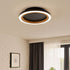 Linnea Moderne LED Deckenleuchte Holz-Optik