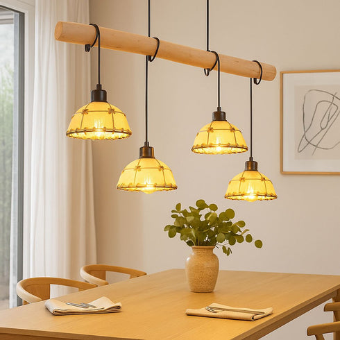 Saga LED Pendelleuchte Hängelampe für Esstisch