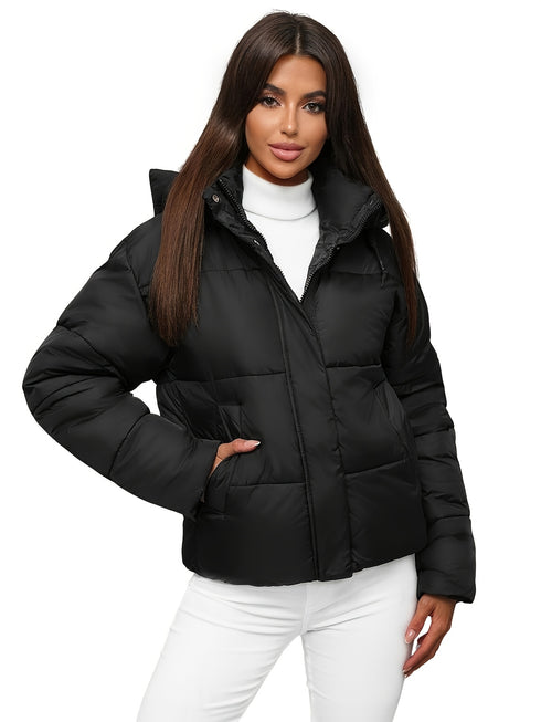 Ultraleichte Damen Winter Jacke mit Kapuze – Stepp & wärmeleicht