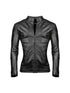 Vortexor Herren Lederjacke – echtes Lammleder sportlich