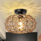 Camila Handgewebte LED Pendelleuchte Boho | Shiraki